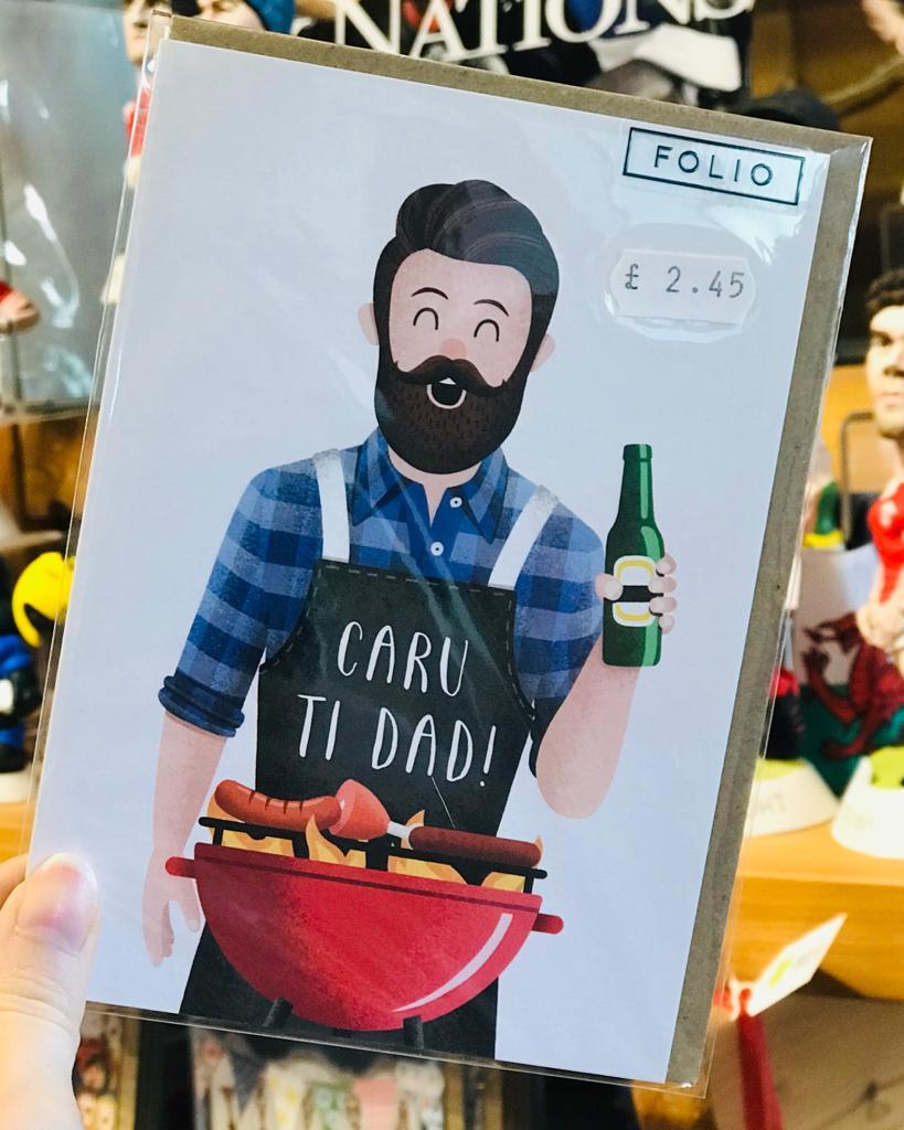 Caru Ti Dad! Card