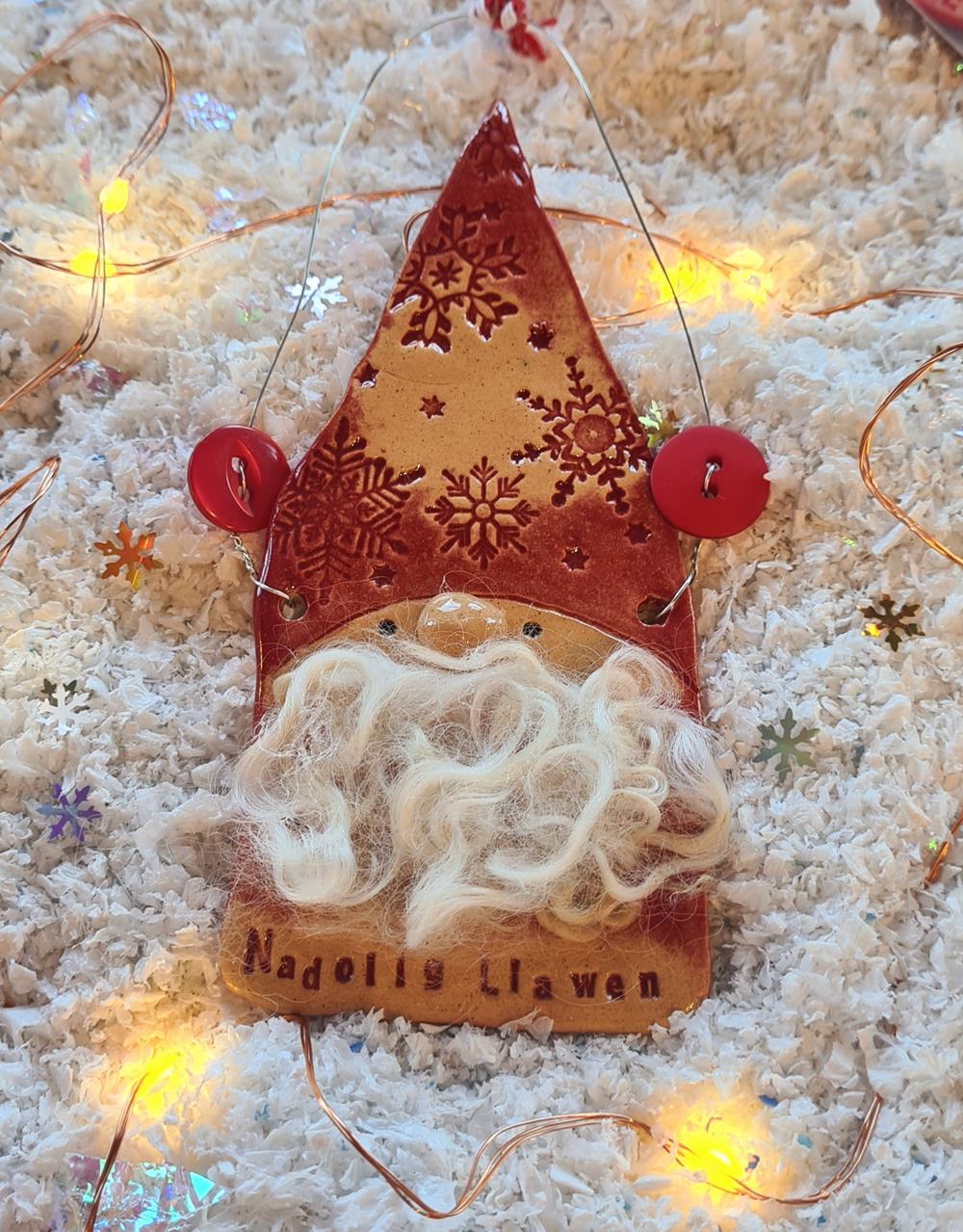 Gnome Ceramic Decoration *3 left*
