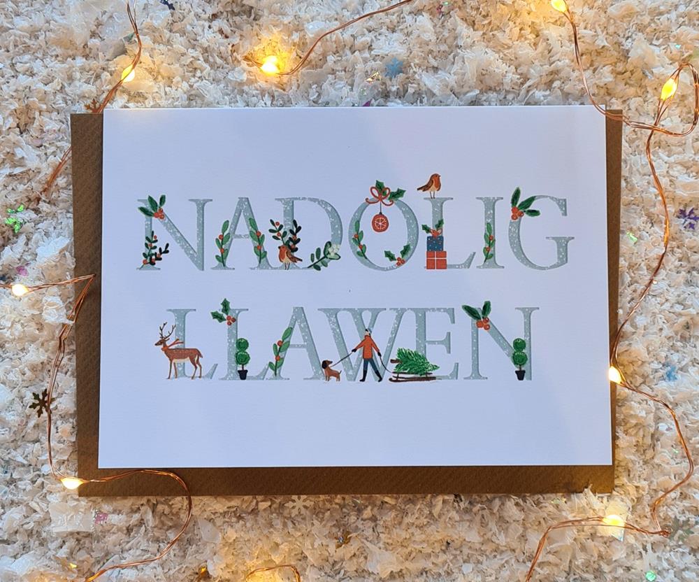Nadolig Llawen Card