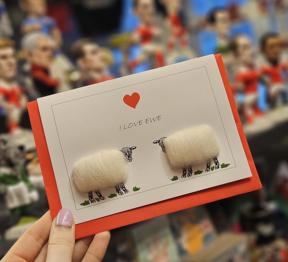 I Love Ewe Card