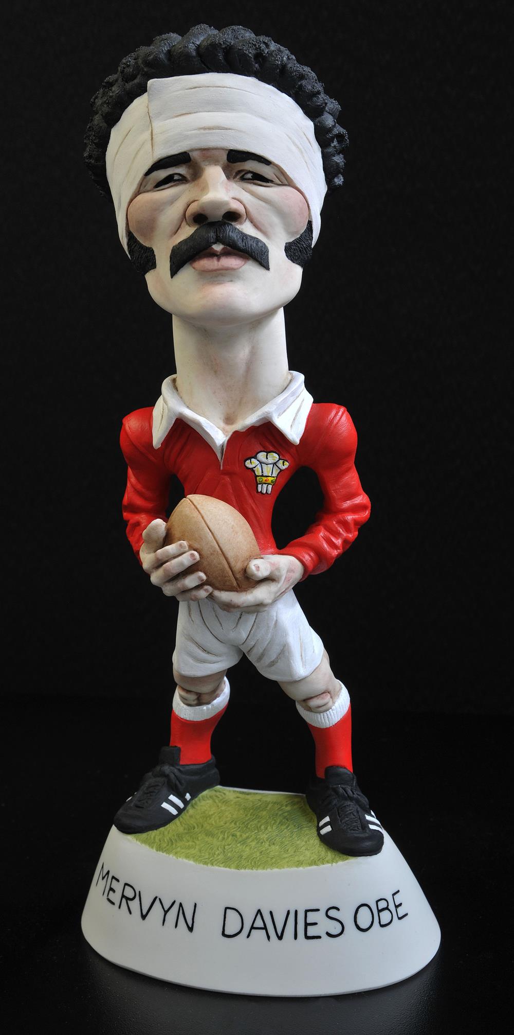 9" Wales Mervyn Davies OBE