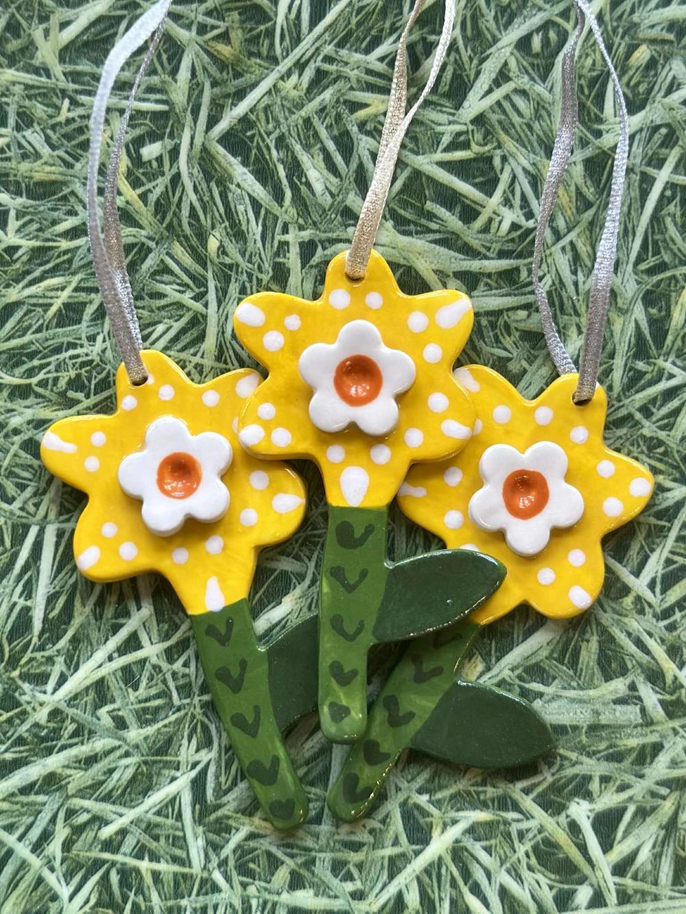 Daffodil Ceramic Decoration