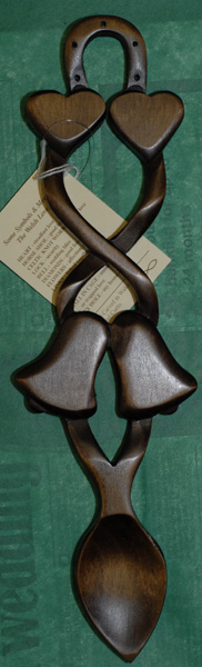 Horseshoe, Two Hearts & Bells
