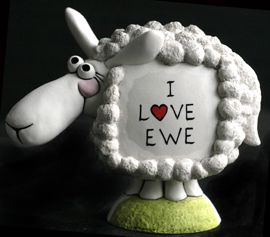 'I Love Ewe' Sheep