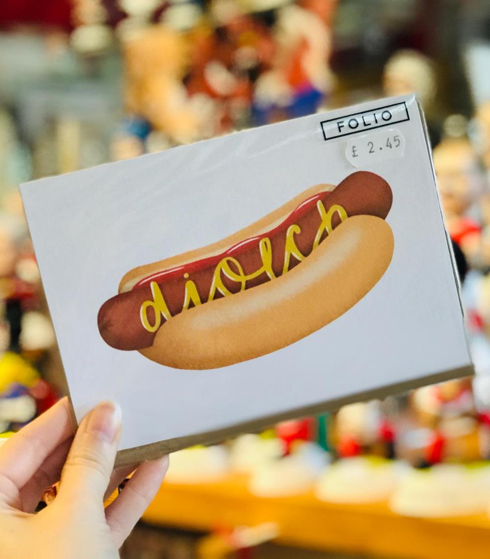 Diolch Hotdog Card