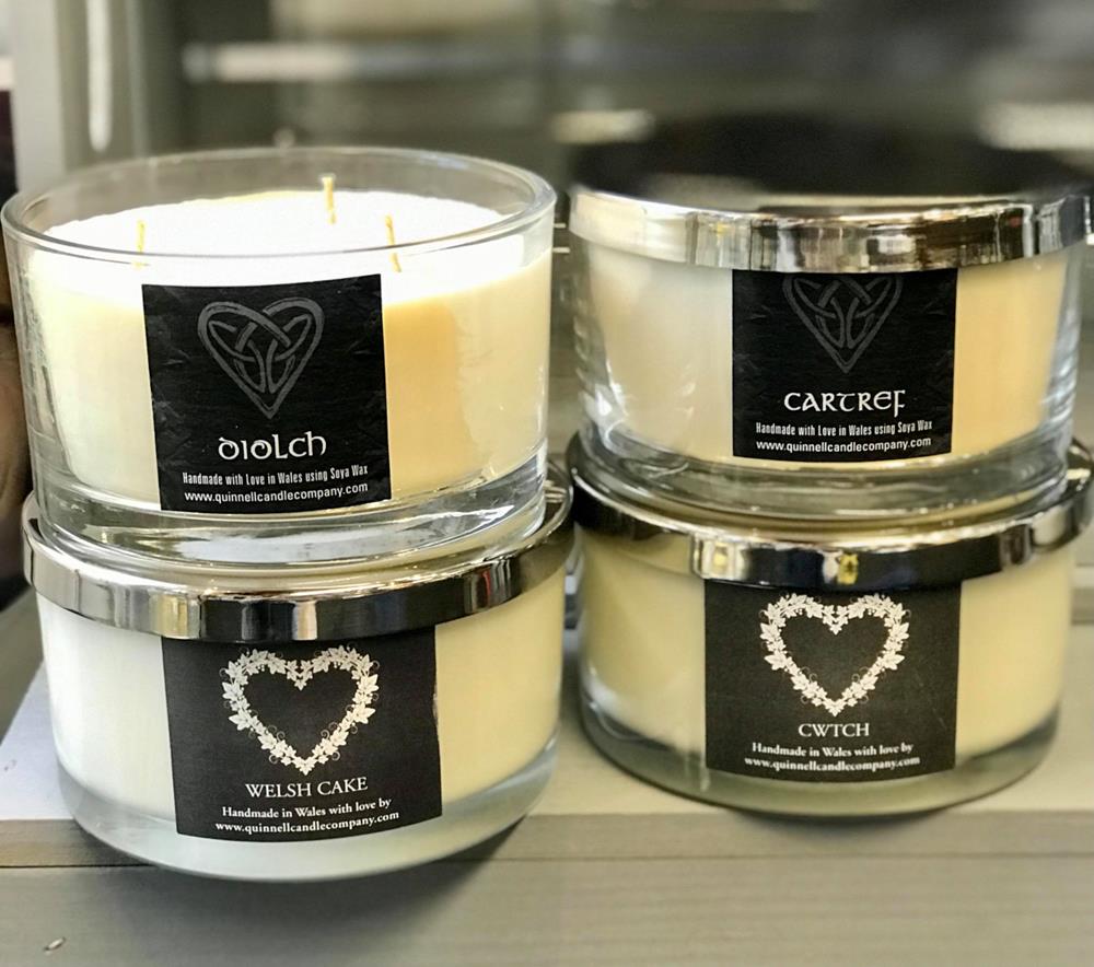Quinnell Candle (3 wick) - Choice of aromas