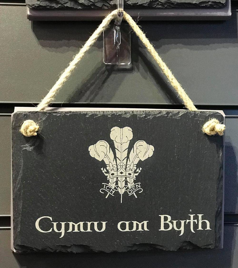 Welsh Slate Sign (Choice of Designs)
