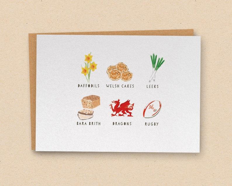 All Things Welsh (Daffodils) Card