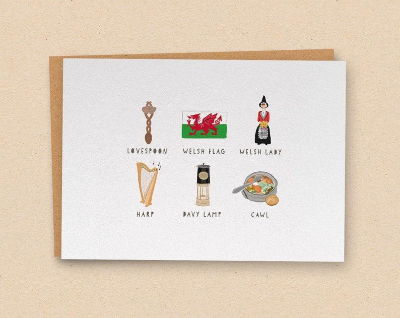 All Things Welsh (Lovespoon) Card