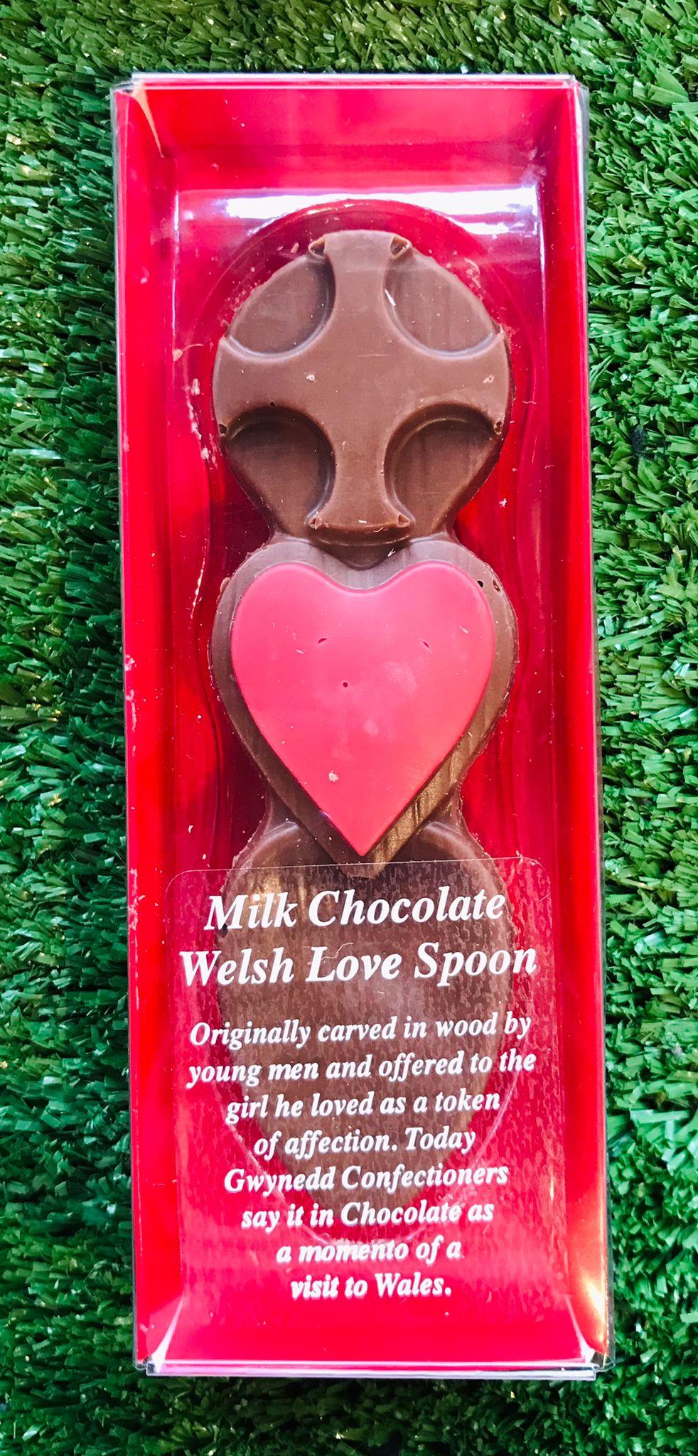 Small Chocolate Lovespoon