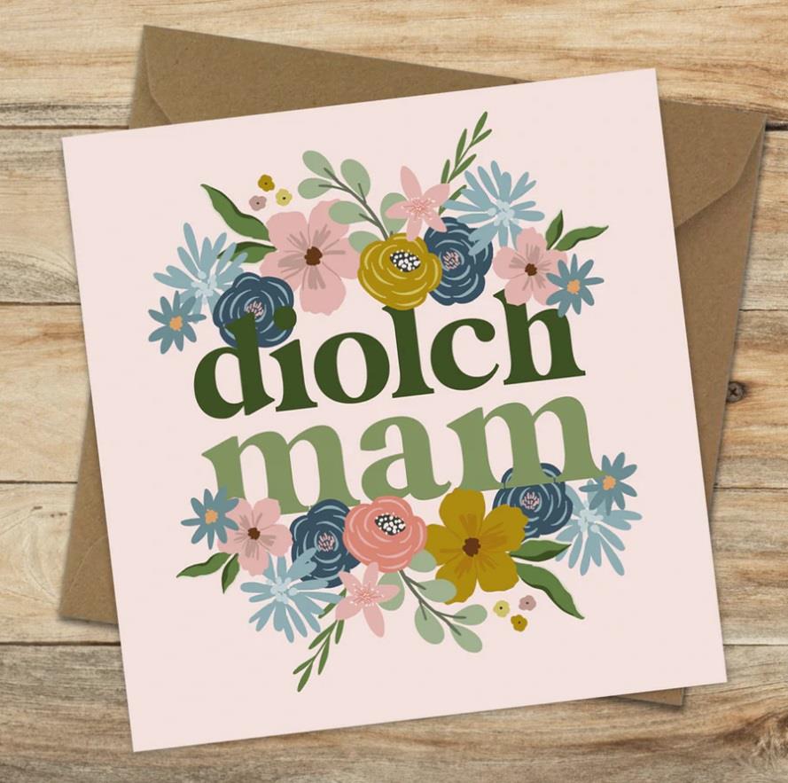 Diolch Mam Card