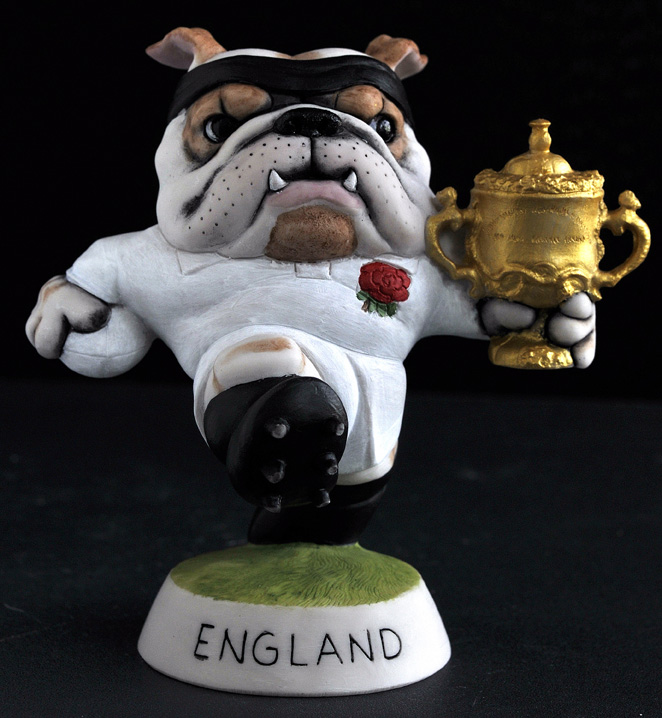 English Bulldog + Cup