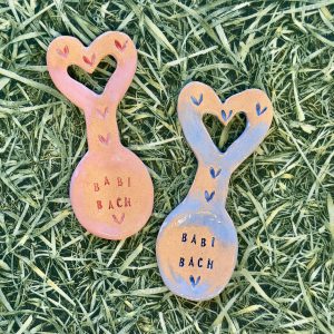 Babi Bach Ceramic Lovespoon
