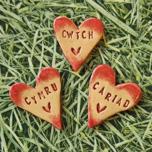 Ceramic Heart Magnet *Choice of design*