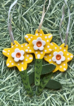 Daffodil Ceramic Decoration
