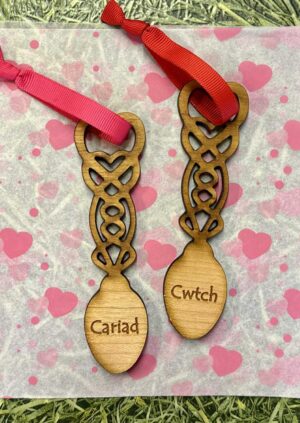 Mini Wooden Lovespoon