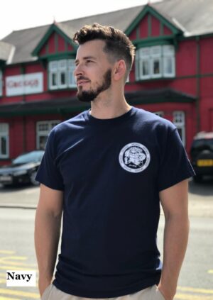 Grogg Retro Tee ~ Navy