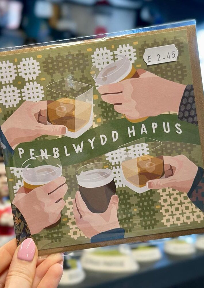 Penblwydd Hapus Cheers Card
