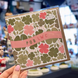 Pob Lwc Clovers Card