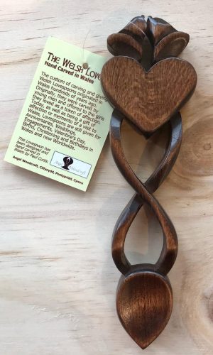 Small Double Bells & Heart Lovespoon