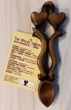 Small Two Hearts Lovespoon