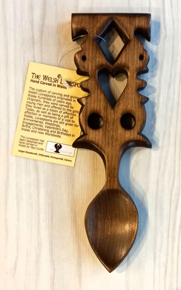 Traditional Diamond & Heart Lovespoon - Groggs