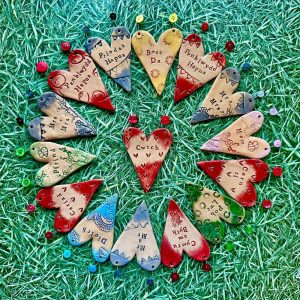 Ceramic Heart *Designs Vary*