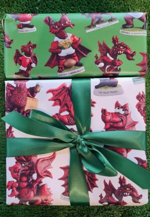 Grogg Dragon Wrapping Paper