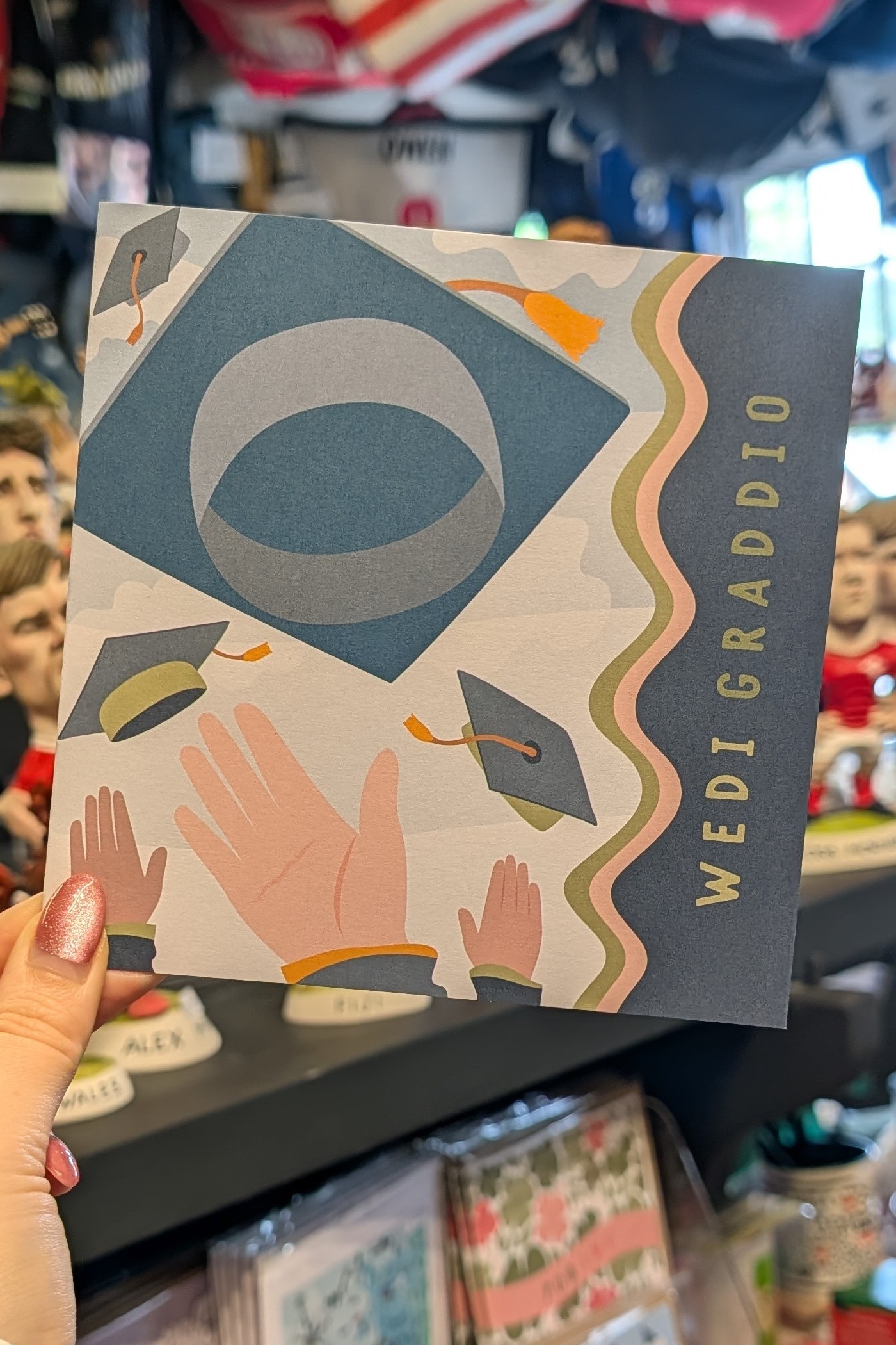Wedi Graddio Card